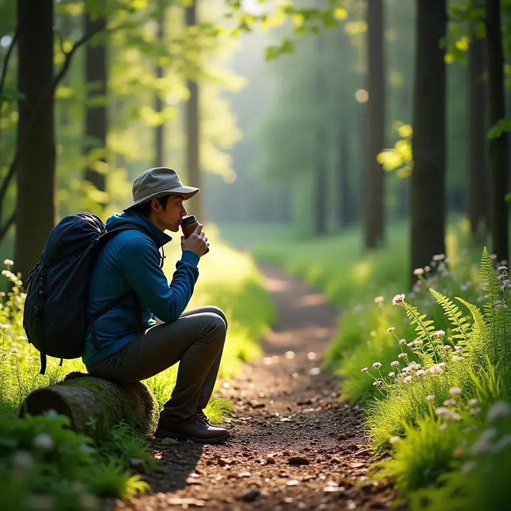 Kép egy egészséges életmódot népszerűsítő plakátról, gyógynövényekkel.